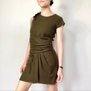 Isabel Marant Etoile asymmetric wool dress